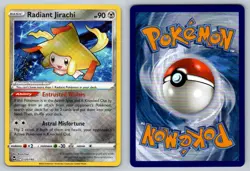 Radiant Jirachi - Silver Tempest - - Radiant Rare - 120/195 - Pokemon - - NM - Image 1