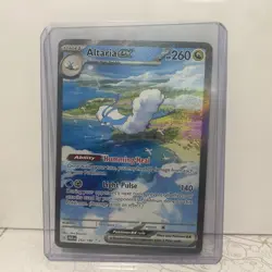 Pokemon TCG Altaria EX Paradox Rift Holo Rare Special Illustration 253/182 NM M - Image 1