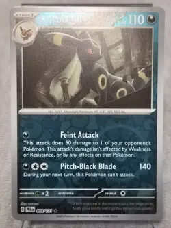 💎Pokemon TCG Umbreon Prismatic Evolutions 59/131 Reverse Holo NM - Image 1