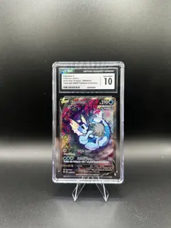 2021 Pokemon Black Star Promos Vaporeon V SWSH181 CGC 10 - Image 1