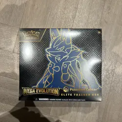 Pokemon Center Mega Evolution Lucario Elite Trainer Box ETB - New & Sealed ✅ - Image 1