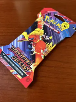 NEW Pokemon TCG Destined Rivals Booster Packs Sealed Cardboard 4 Artworks Set - Image 2