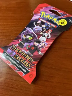 NEW Pokemon TCG Destined Rivals Booster Packs Sealed Cardboard 4 Artworks Set - Image 4