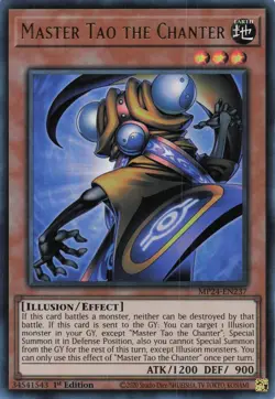 Yugioh MP24-EN237 - Master Tao The Chanter - Ultra Rare - Image 1