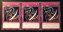 Yu-Gi-Oh! 3x Embodiment of Apophis, MZTM-EN104, Rare, 1. Edition, Englisch, NM - Image 1