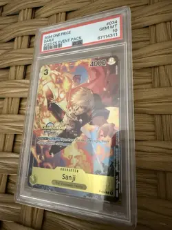 One Piece Sanji P-034 Promo CS 2023 Event Pack PSA 10 English - Image 1