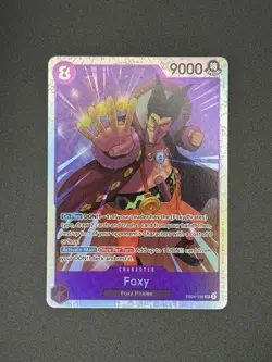 One Piece OP14 The Azure Sea’s Seven - Foxy EB04-036 SR ENGLISH - Image 1