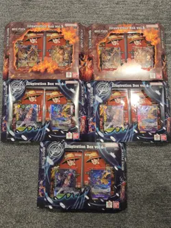 One Piece Illustration Box Vol. 5 & 6 LOT OF 5 New SEALED (5) - Image 1
