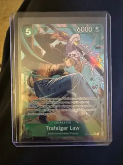 One Piece TCG - Trafalgar Law [OP01-047] (PRB01) - Alternate Art - NM - ENGLISH - Image 1