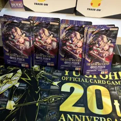 (10) One Piece TCG: The Azure Sea's Seven Sleeved Booster OP-14 English. - Image 1