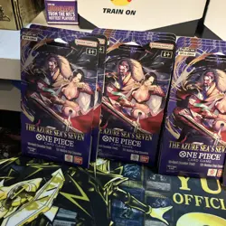 (10) One Piece TCG: The Azure Sea's Seven Sleeved Booster OP-14 English. - Image 2