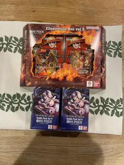 One Piece Illustration Box Vol 5 + The Azure Seas Seven Double Pack X2 - Image 1