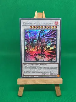 MP22-EN077 Ruddy Rose Dragon Prismatic Secret Rare 1st Edition NM YuGiOh Card - Image 3