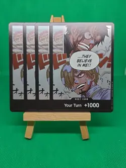 4 X OP11-Don!! DON!! Card DON!! Alternative Art Foil English One Piece TCG Card - Image 1
