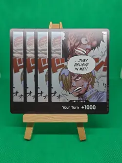 4 X OP11-Don!! DON!! Card DON!! Alternative Art Foil English One Piece TCG Card - Image 2