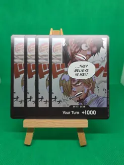 4 X OP11-Don!! DON!! Card DON!! Alternative Art Foil English One Piece TCG Card - Image 4