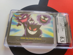 Topps Pokemon Card The Tower of Terror EP22 2000 Series 2 Blue Logo Gengar - Image 1