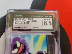 Topps Pokemon Card The Tower of Terror EP22 2000 Series 2 Blue Logo Gengar - Image 2