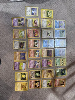 Vintage Pokemon TCG Assorted Cards Some Old Some New Sold As Is Pikachu Mew Base - Image 1