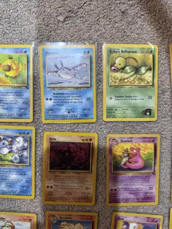 Vintage Pokemon TCG Assorted Cards Some Old Some New Sold As Is Pikachu Mew Base - Image 4