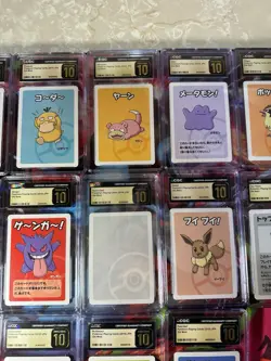 Pokemon Old Maid Japanese 2019 Playing Cards Complete Master Set CGC Pristine 10 - Image 3