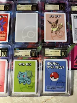 Pokemon Old Maid Japanese 2019 Playing Cards Complete Master Set CGC Pristine 10 - Image 5