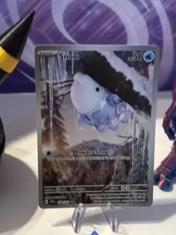 Pokemon TCG Snom 168/162 Illustration Rare Card S&V Temporal Forces M/NM UK - Image 2