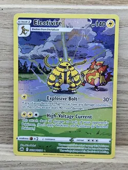 Electivire #GG08/GG70 Crown Zenith: Galarian Gallery Pokemon Card TCG (21) - Image 1