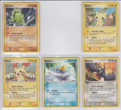 Pokemon Common Card's - Larvitar 11/17 to Swellow 15/17 (POP 1 Collection) - Image 1