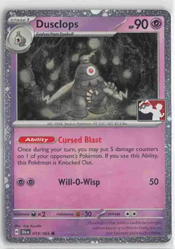 Prize Pack Series Cards Common Holo 019/064 Dusclops - Image 1