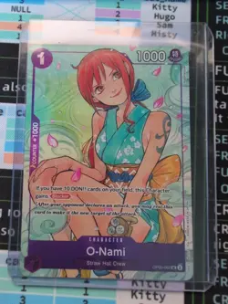 O-Nami (Illustration Box Vol.1) OP05-062 One Piece Promotion Cards Foil - Image 1