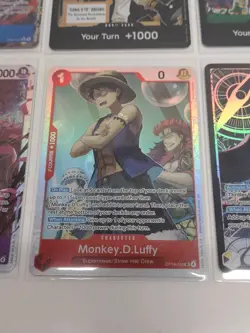 One Piece Op-14 Card Lot English The Azure Seas Seven 10 Cards - Image 4