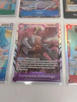 One Piece Op-14 Card Lot English The Azure Seas Seven 10 Cards - Image 5