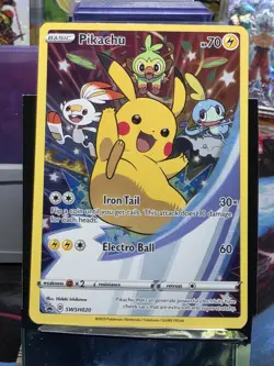 Pikachu SWSH020 SWSH: Sword & Shield Promo Cards Holo - Image 1