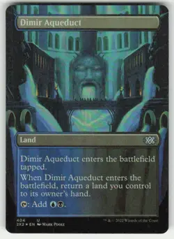 Double Masters 2022 Dimir Aqueduct Foil Masters/Uncommon - Image 1