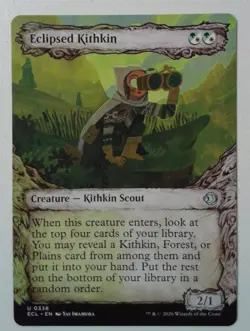 Eclipsed Kithkin *Showcase Uncommon* Magic MtG x1 Lorwyn Eclipsed - Image 1