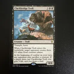 3x Clackbridge Troll ~ Throne of Eldraine [ NearMint ] [ Magic MTG ] - Image 4