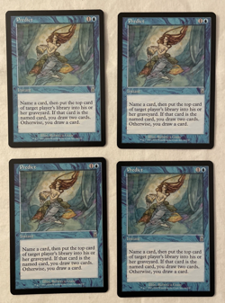 4x Predict Odyssey MTG Magic the Gathering NM - Image 1