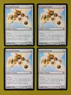 Arcbound Stinger x4 Darksteel 4x Playset Magic the Gathering MTG - Image 1