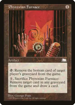 MTG - Phyrexian Furnace - Weatherlight - X1 - (MP) - - Image 1