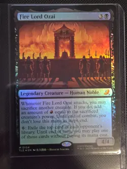 Fire Lord Ozai Avatar: The Last Airbender: Eternal-Legal Foil TLE 0104 - Image 1