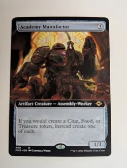 MTG - Academy Manufactor - MH2 - R - Ext Art - 469 - Image 1