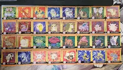 72 X Pokemon TCG ARTBOX 1999 SERIES STICKERS FRESH FROM PACK - Image 1