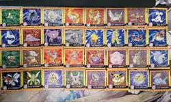 72 X Pokemon TCG ARTBOX 1999 SERIES STICKERS FRESH FROM PACK - Image 2