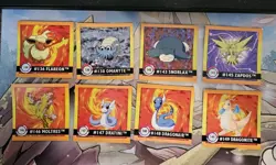 72 X Pokemon TCG ARTBOX 1999 SERIES STICKERS FRESH FROM PACK - Image 3