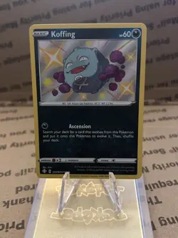 Koffing SV076/SV122 Shining Fates Shiny Vault Holo Rare Pokemon Card NM - Image 1