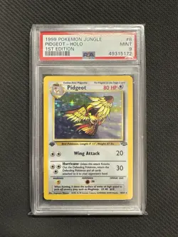 1999 Pokemon Jungle Pidgeot Holo 1st Edition 8/64 - Image 3
