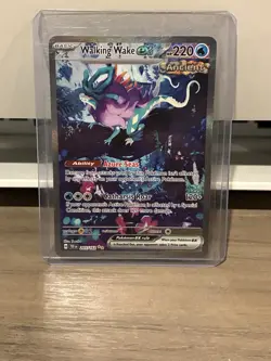 Pokemon: 1x Walking Wake ex - 205/162 - Special Illustration Rare - NM Temporal - Image 1