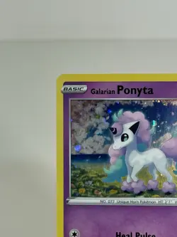 Pokemon TCG Galarian Ponyta SWSH013 Black Star Promo 2020 [NM-VLP] - Image 5