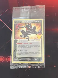 Pokemon TCG Greninja Gold Star Celebrations Promo w/ SWIRL Sealed SWSH144 #8 - Image 2